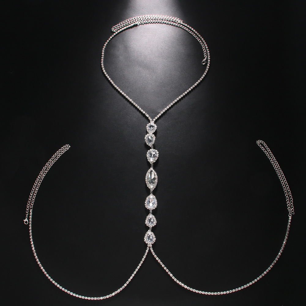 Fashion Sexy Water Drop Neckla - огляд і ціна Body Jewelry Necklace