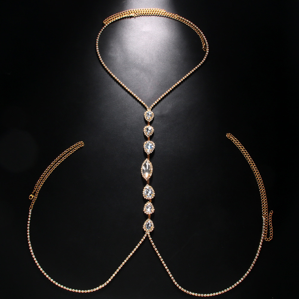 Fashion Sexy Water Drop Neckla - огляд і ціна Body Jewelry Necklace