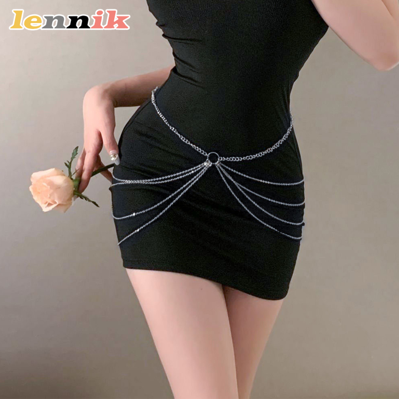 LENNIK Tassel Metal Multi-Laye - огляд і ціна Body Jewelry For You