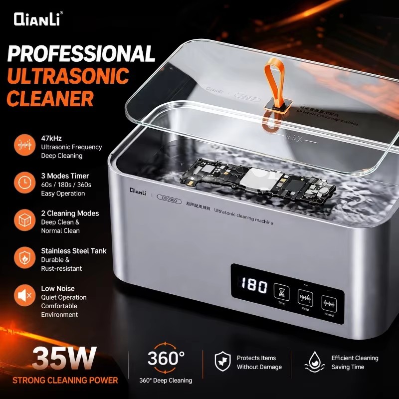 QIANLI QX9000 Ultrasonic Clean - огляд і ціна Body Jewelry Repair