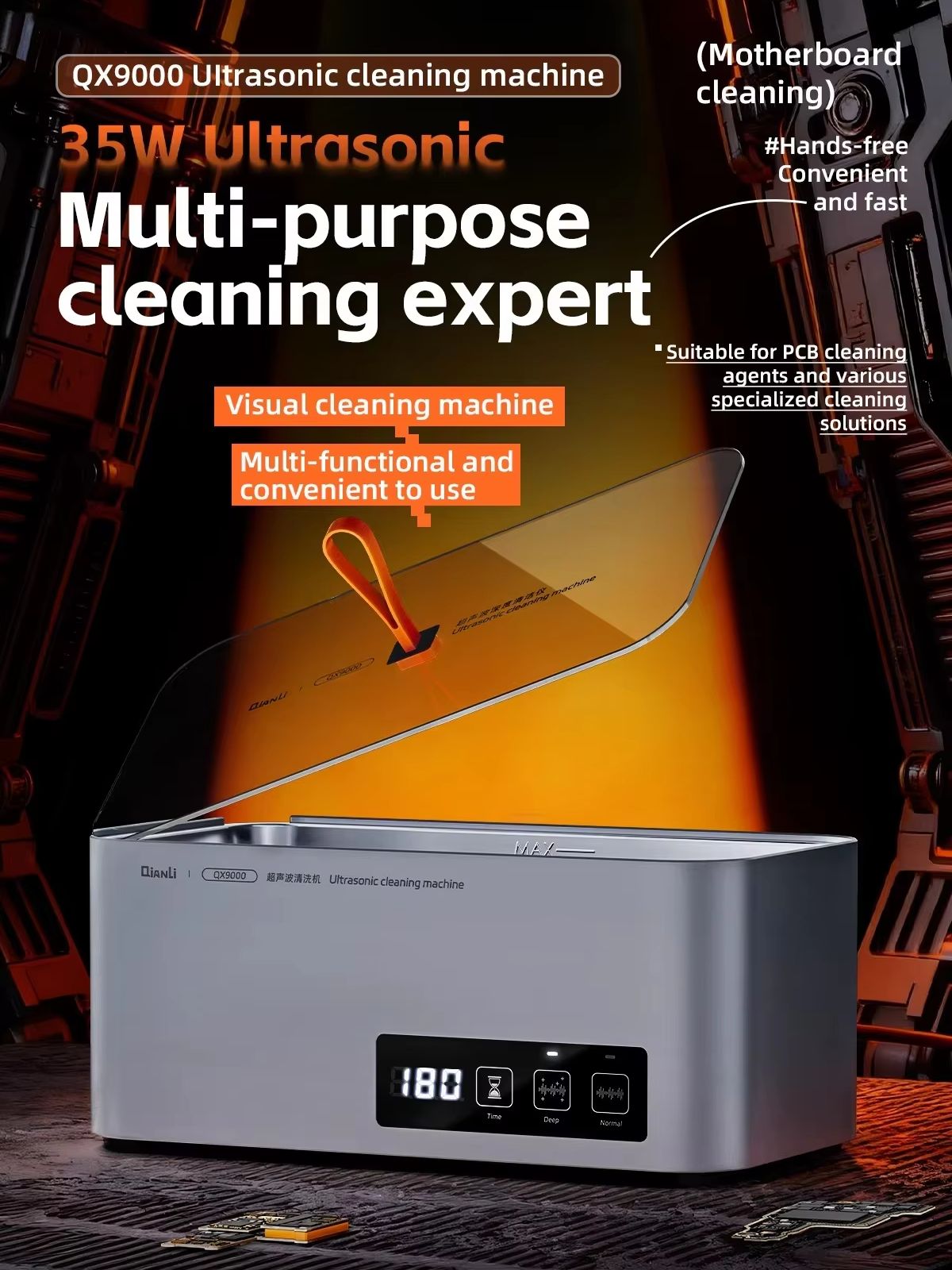 QIANLI QX9000 Ultrasonic Clean - огляд і ціна Body Jewelry Repair