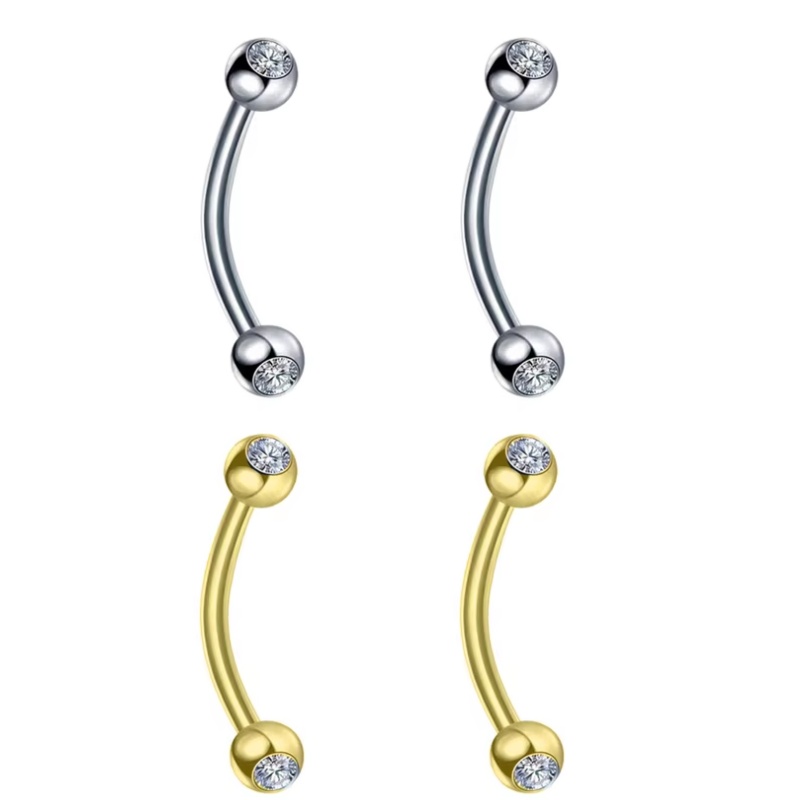 2PCS Body Jewelry 16G Daith Ea - огляд і ціна Body Jewelry Surgical Steel