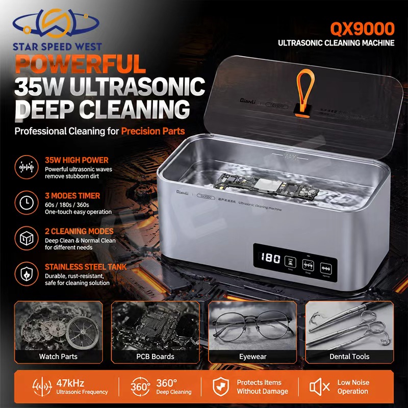 QIANLI QX9000 Ultrasonic Clean - огляд і ціна Body Jewelry Repair