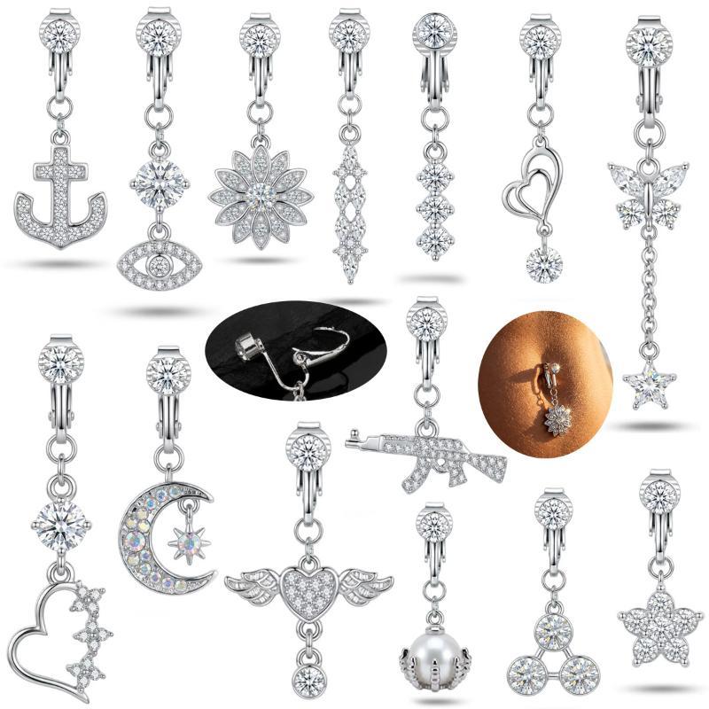 1Pcs Trendy Angel Belly Button - огляд і ціна Body Jewelry Surgical Steel