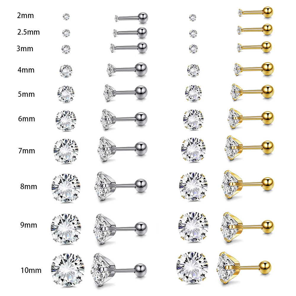 1Pair Surgical Steel Catch Rou - огляд і ціна Body Jewelry Surgical Steel