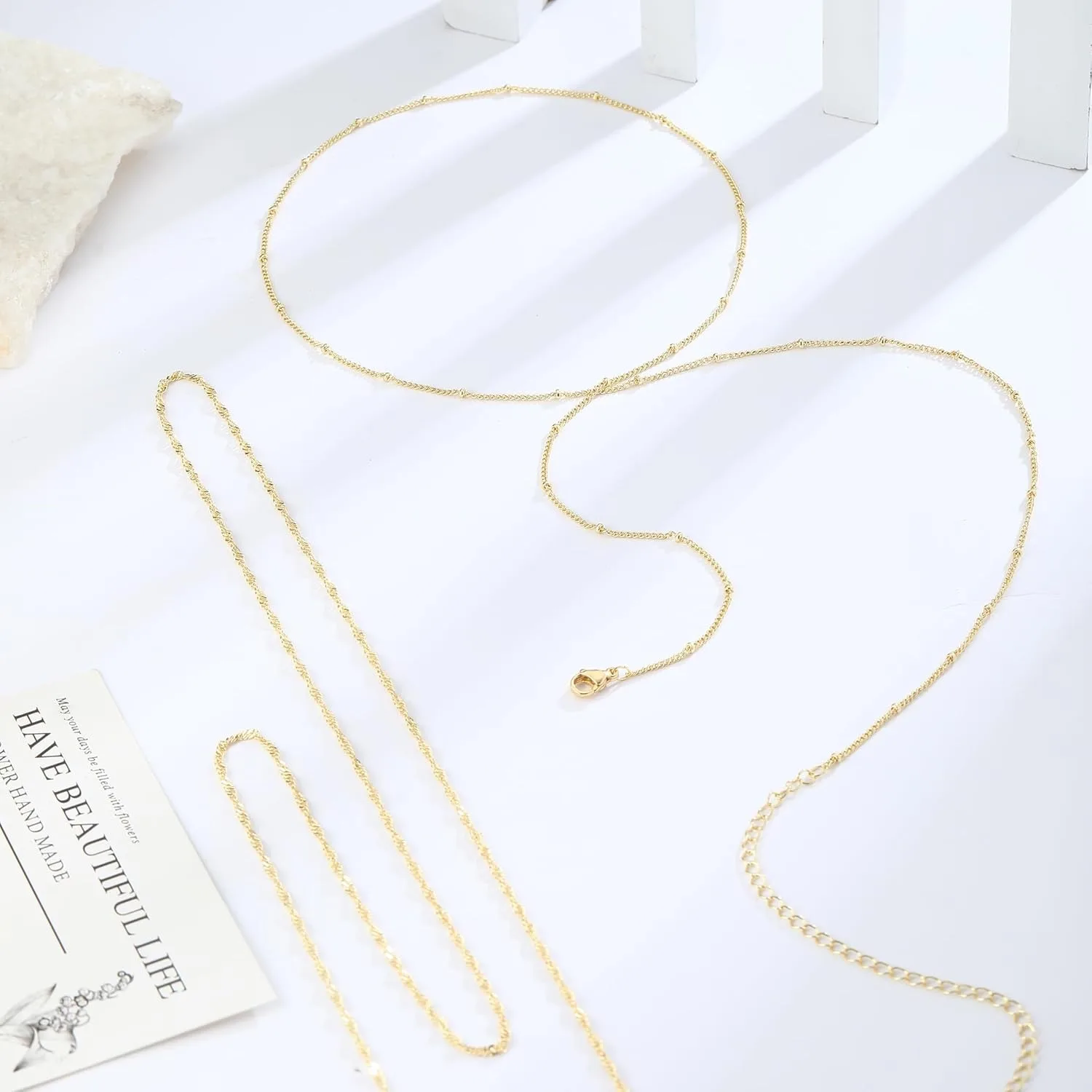 14k Gold Plated 26-33Inch Adju - огляд і ціна Body Jewelry For You